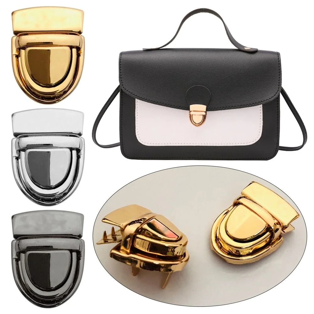 

10Pcs Creative Bag Lock Clasp Sheet Buckle Insert Lock Gift Box Lock Buckle Duck Mouth Lock for Luggage Hardware Accessories