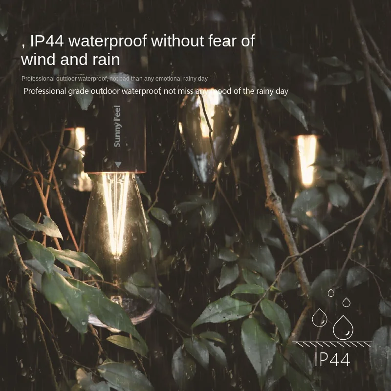 

Кабель для кемпинга на открытом воздухе, освещение для кемпинга, технические характеристики 24 ч, внешняя атмосфера, лампочка для зарядки аккумулятора, трос для зарядки