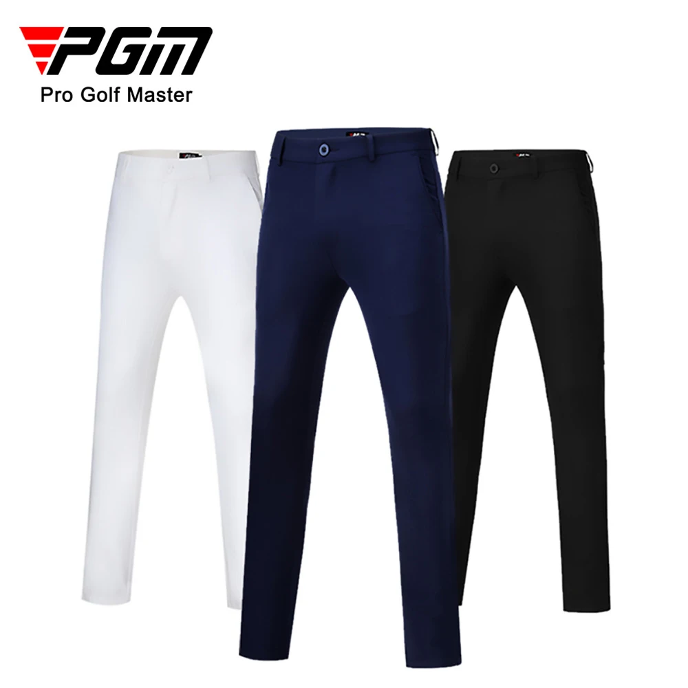 

PGM Men Golf Pants Male Spring Autumn Trousers High-Elastic Casual Golf Tennis Long Pants Slim Fit Soft Sports Pant XXS-XXXL