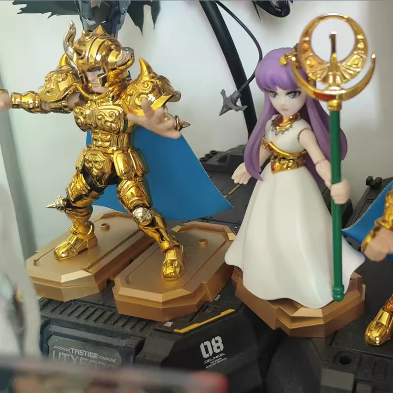 Фото В наличии: Официальные фигурки Saint Seiya, 1-е издание, серия Sanctuary Legend, Blind Box, 20+ точек артикуляции, 12 см, игрушка Афина-Стрелец №3