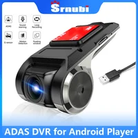 Srnubi ADAS Usb Автомобильный видеорегистратор с циклической записью для авто Android мультимедийный плеер скрытого типа Обнаружение движения с SD-ка...