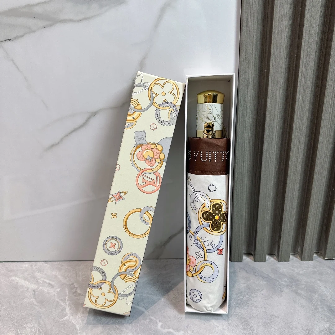 Зонт в стиле Louis Vuitton высокого класса солнцезащитный козырек и непромокаемый зонт