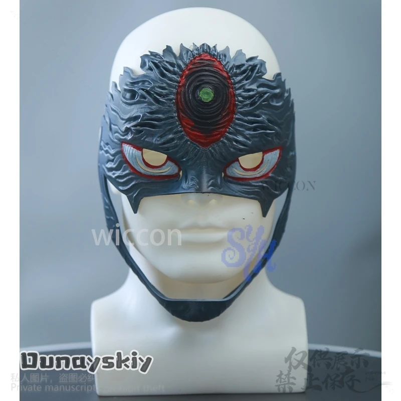 Фото JJ Enjōji Jin Косплей Dandadan SE2 Аниме Костюм Злой Глаз 3D Базовая Маска Полилактической Кислоты Ужасы Хэллоуин Рождественская Вечеринка Подарки №5