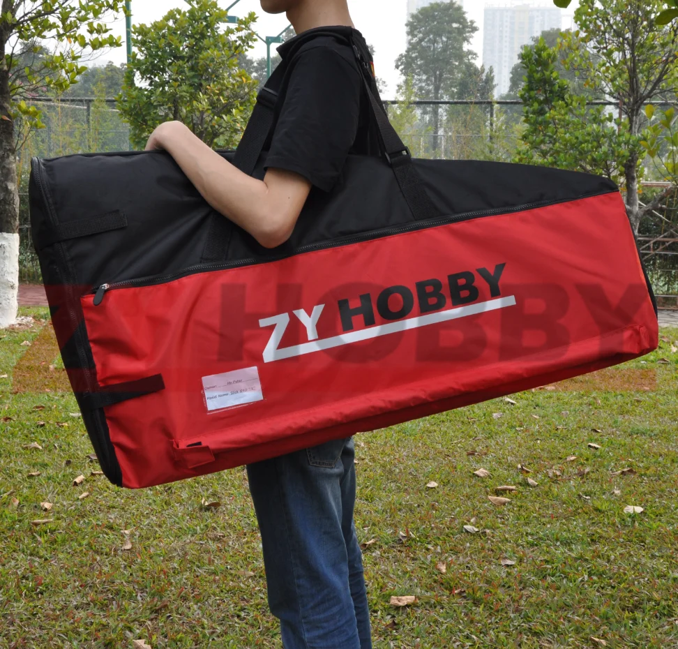 Фото Fixed Wing Protection Carry Wing Bag For 20-40CC RC Airplane ZYHOBBY  Red №4