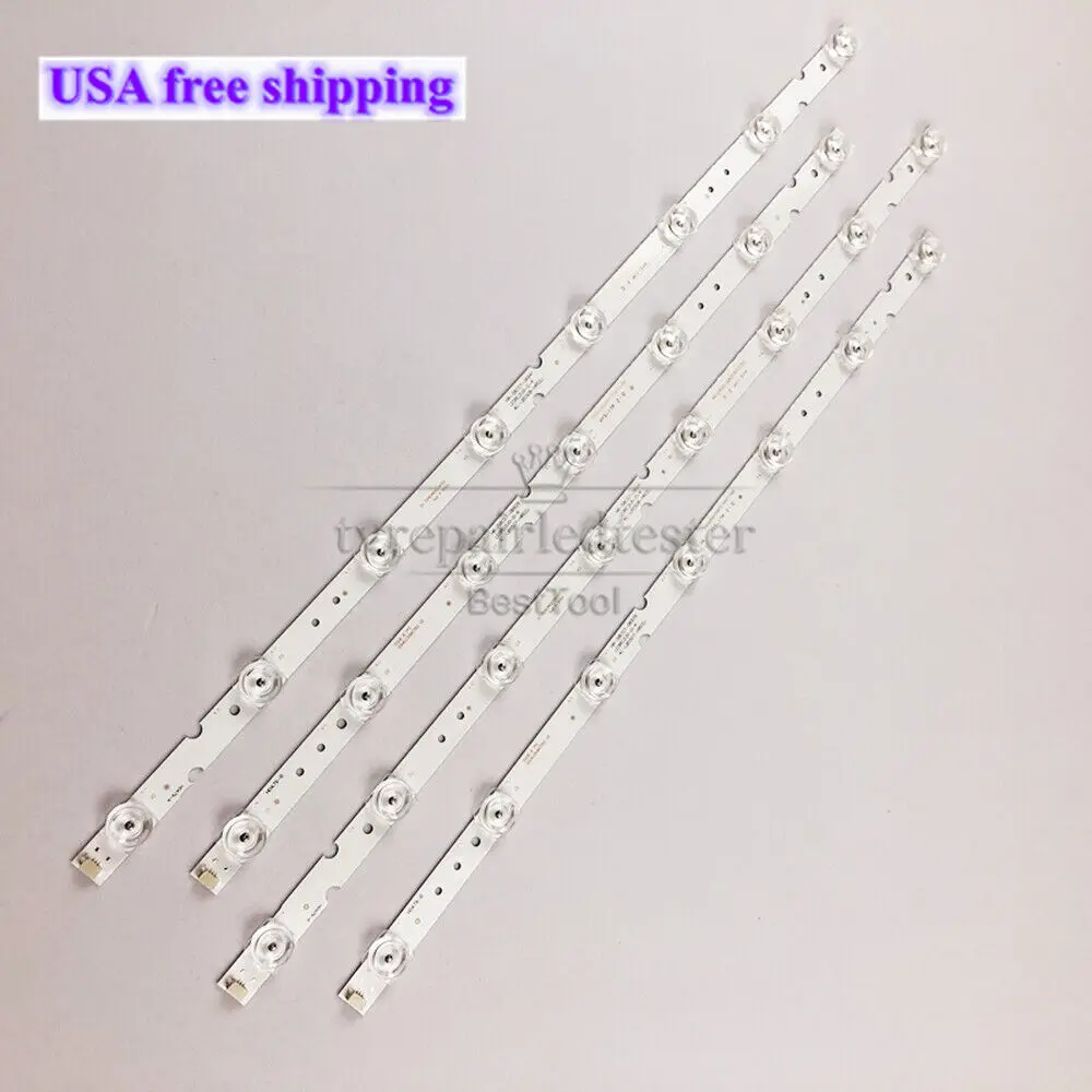 

LED Strips for TCL 55S423 55S421 55S425 55UD6306 D55A810 L55E5800A 55F6 55D6 led tv bar