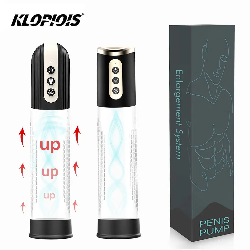 

Enlargement Enhancer Electric Comfortable USB Charger Pumps Vacuum Pump Extender Enlarger Body for Men Male Massager Suction Cup