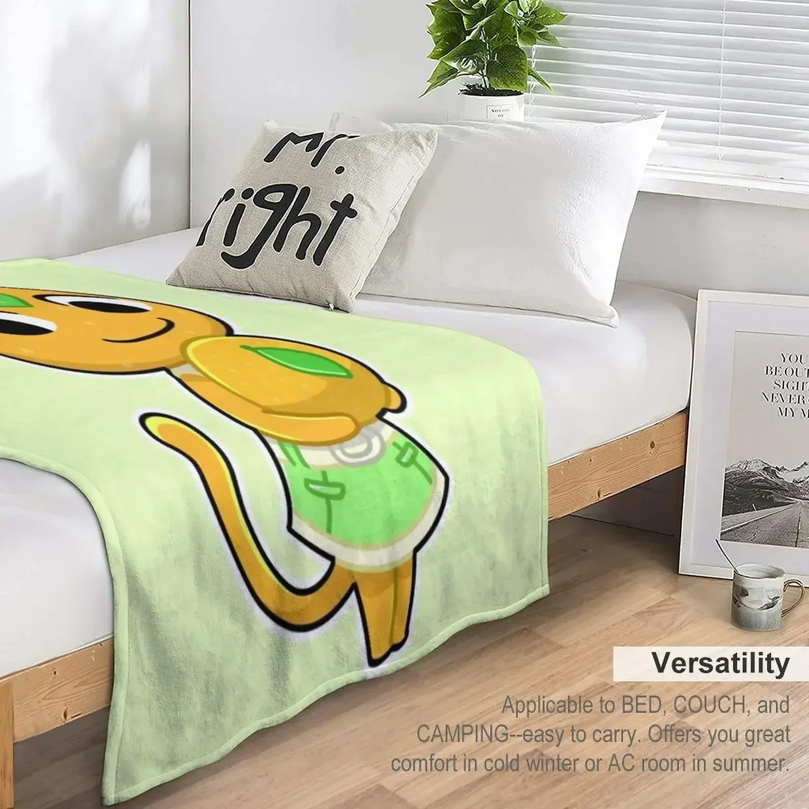 Тонкое одеяло Очень большое в клетку среду