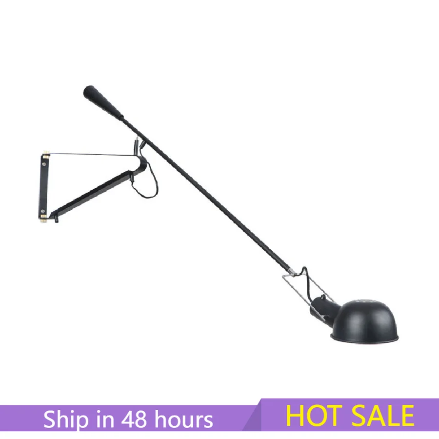 

Nordic Adjustable Long-pole Wall Lamp Industrial Bedroom Lamp Creative Long-arm Individual Wall Led Light Loft Decor Luminaria