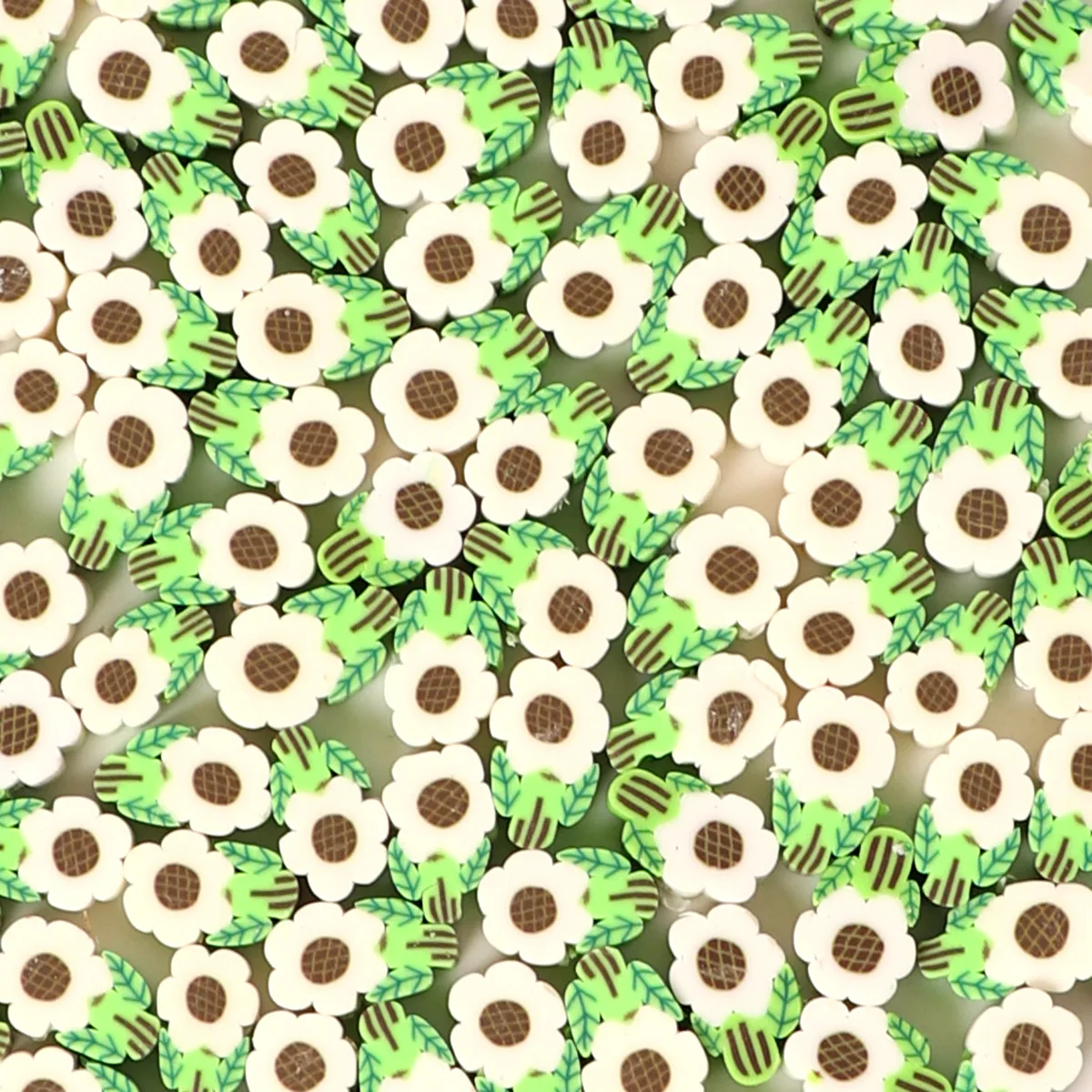 100 шт. бусины из полиэстера 11 х7 мм