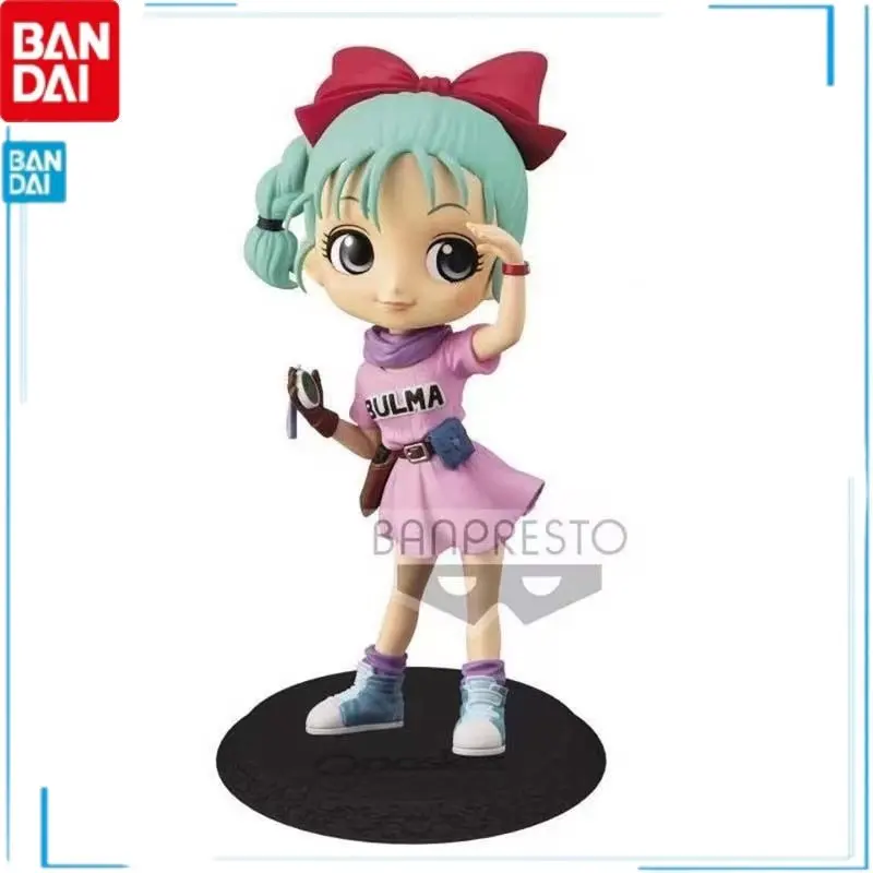 

In Shelf Bandai Anime Figures Dragon Ball Bulma Radar MAIDEN PINK Japanese Anime Brand New Genuine Action Figure Kids Brinquedos