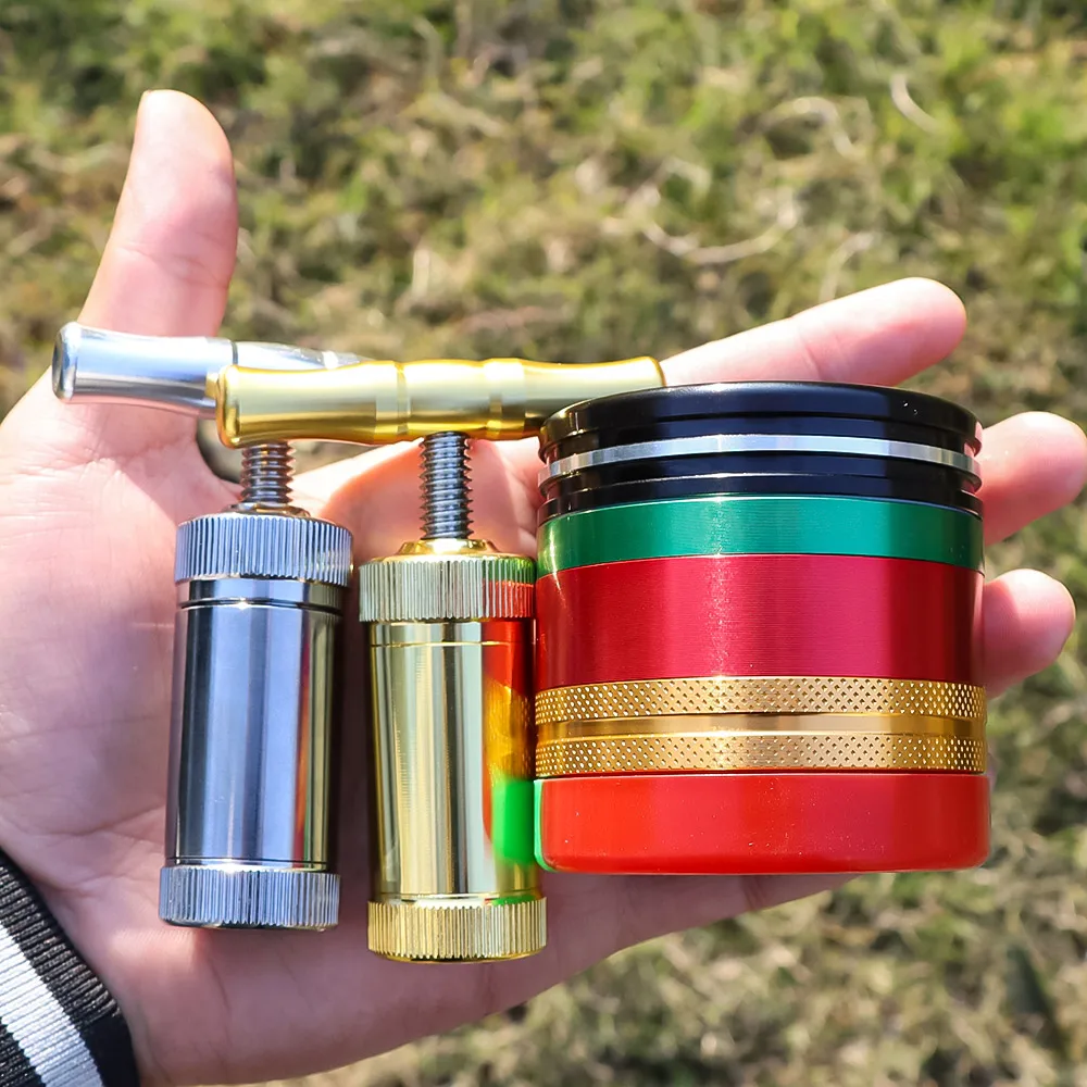 

Банки HORNET для хранения Rasta, алюминиевые аксессуары для ванили, силиконовый 63 мм 5-слойный плюс подавитель из алюминиевого сплава