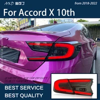 car lights for accord x 2018 2022 10th led auto taillights assembly upgrade 10 5th design dynamic lamp brightness accessories
