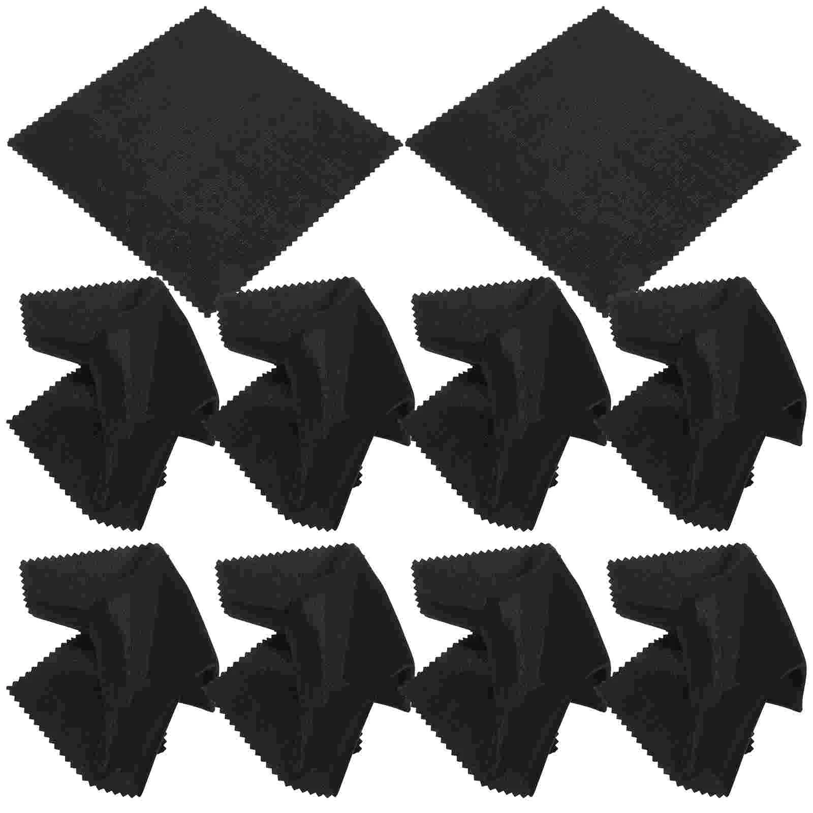 10 шт. салфетки для чистки очков хлопковое полотенце экрана смартфонов ноутбуков