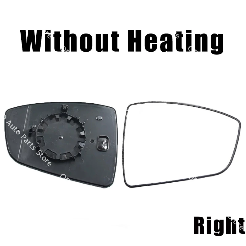 Зеркало заднего вида 96365-2FL0D 96366-2FL0D стеклянный лист с подогревом для Nissan venled T70 T70X