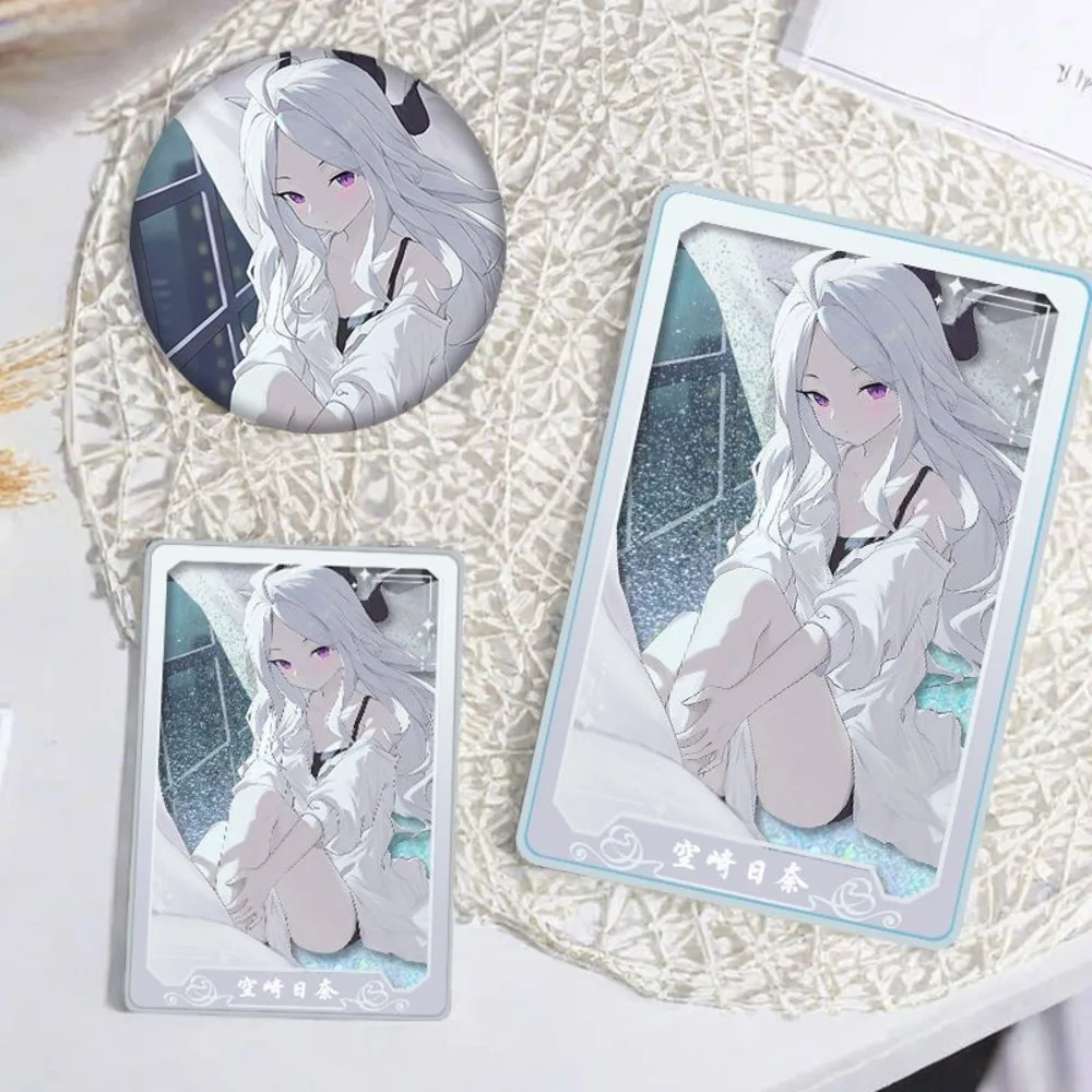 Аниме Синий Архив Sorasaki Hina Косплей Quicand Маджонг Акриловые Украшения Значок Брошь