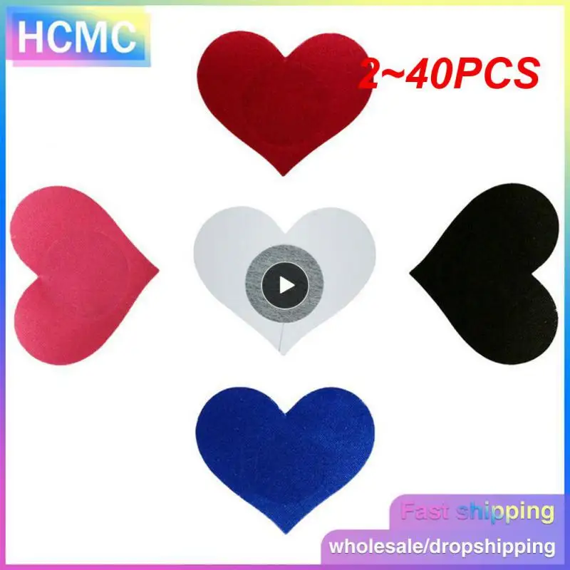 

2-40 шт., наклейки на грудь, не вызывающие раздражения