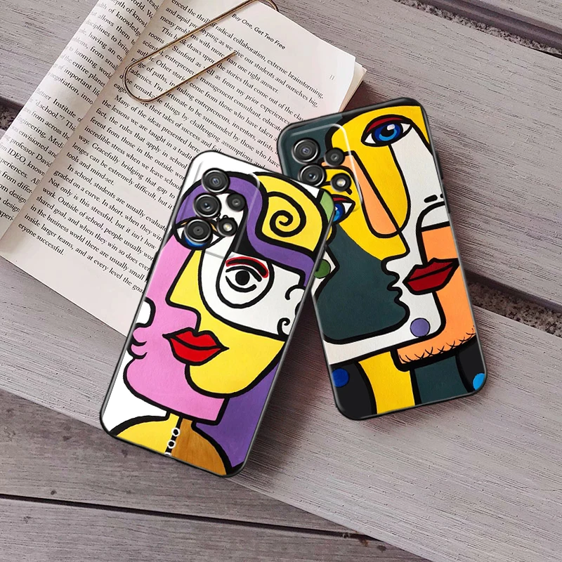 

Чехол для телефона с художественной росписью для Samsung A72, женская модель A51, 4G, A32, A71, A31, A70, A41, A52, A50, A60, A42, A50S, 2xfl, простой зеркальный пиксель