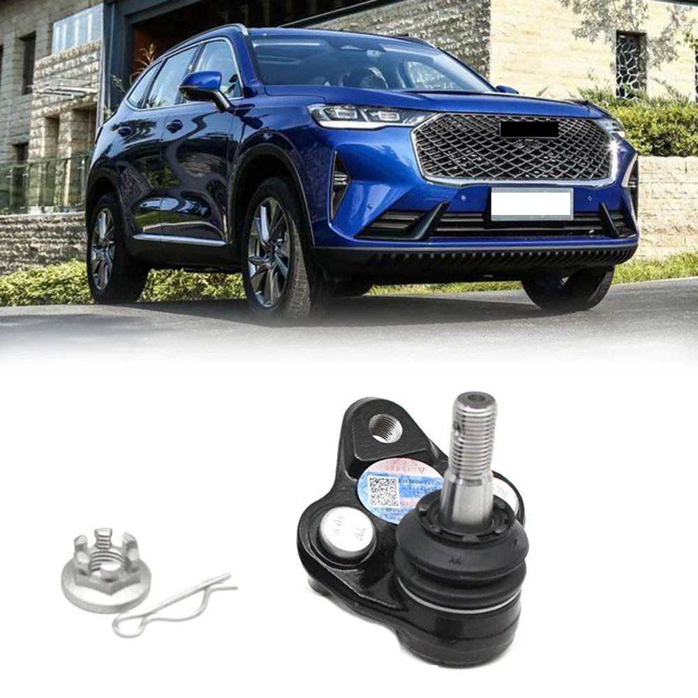 

Car Ball Joint Bottom Suspension Ball Head for Great Wall Haval H6 F7 H6 Sport H6 Coupe 2904150XKZ16A Black