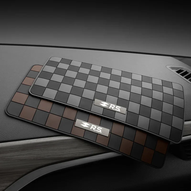 Автомобильный Противоскользящий коврик для Renault RS Line Clio Megane Scenic laguna Logan приборной