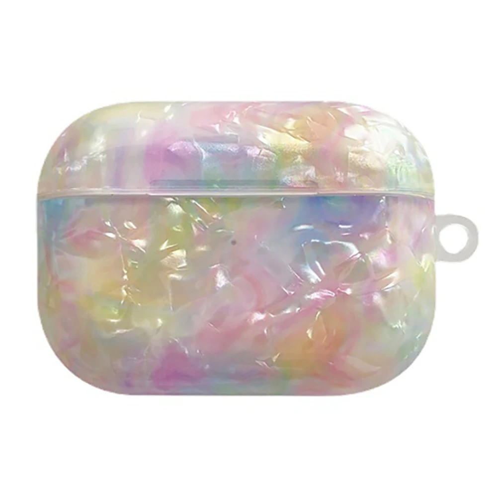 

New Pearl Shell Glossy Case for 1 2 for Pro Soft Case Wireless Earphone Accessories Headphone Box Bag