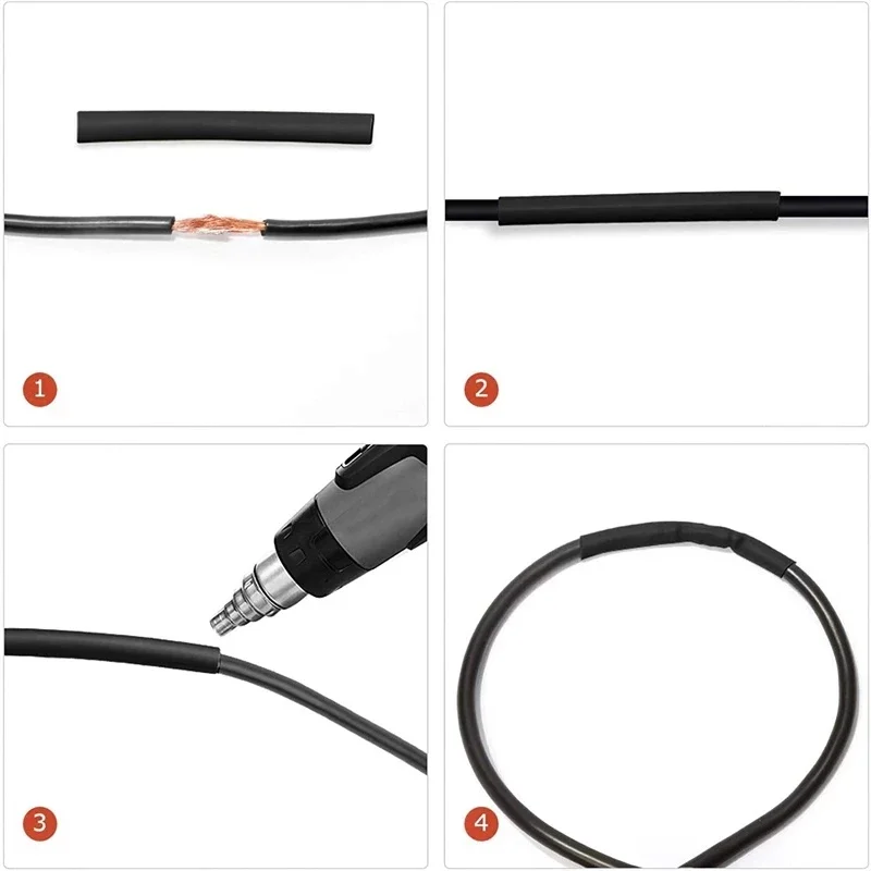 Термоусадочные трубки 127-560 шт. термостойкие комплект для упаковки изоляция