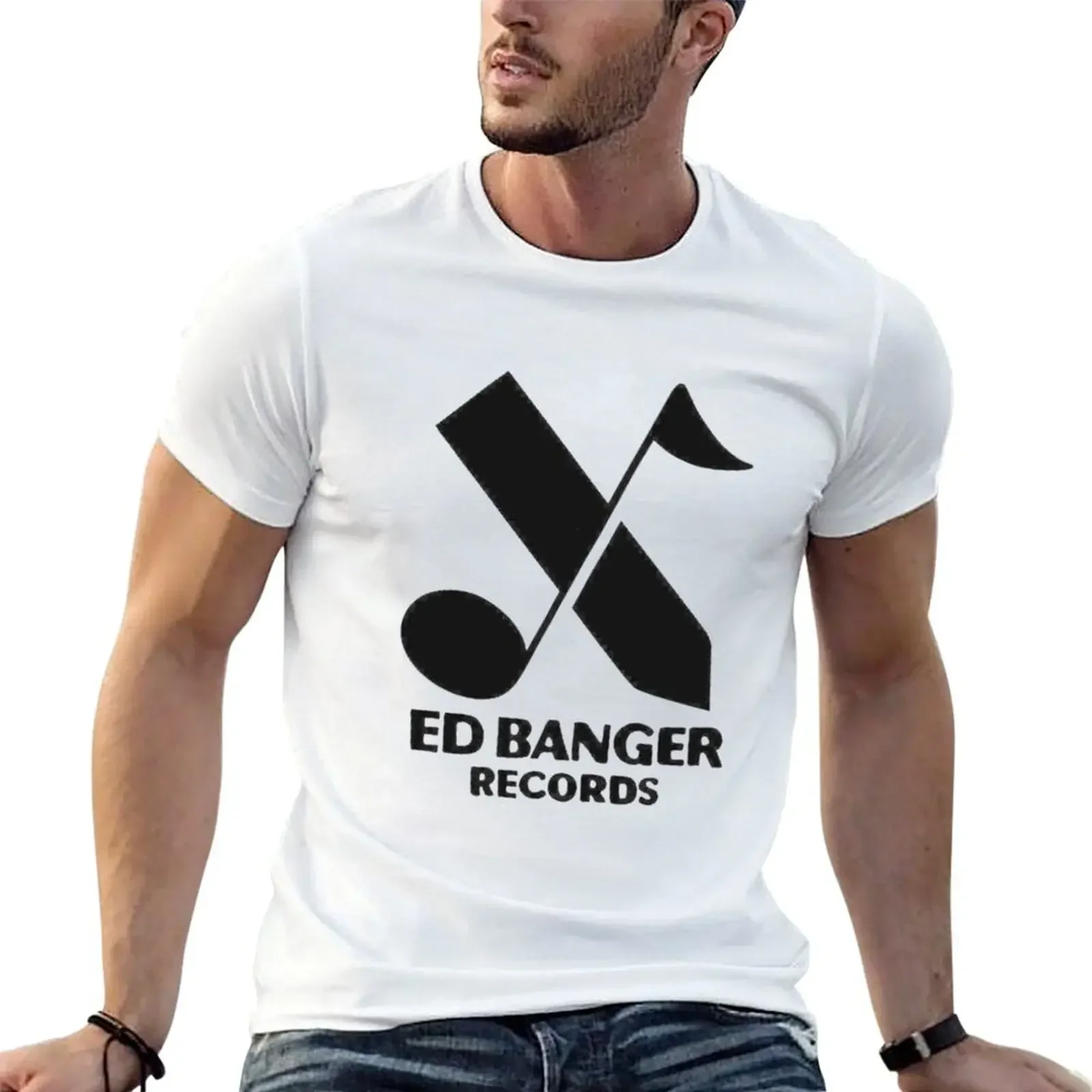 Ed Banger Records Essentiel5043 футболка корейская мода рэпер футболки с рисунком для мужчин