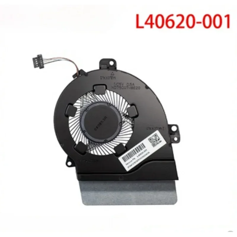 Новый охлаждающий вентилятор для процессора HP 15-CS TPN-Q208 L40620-001 L40619-001 ND75C07-18E19