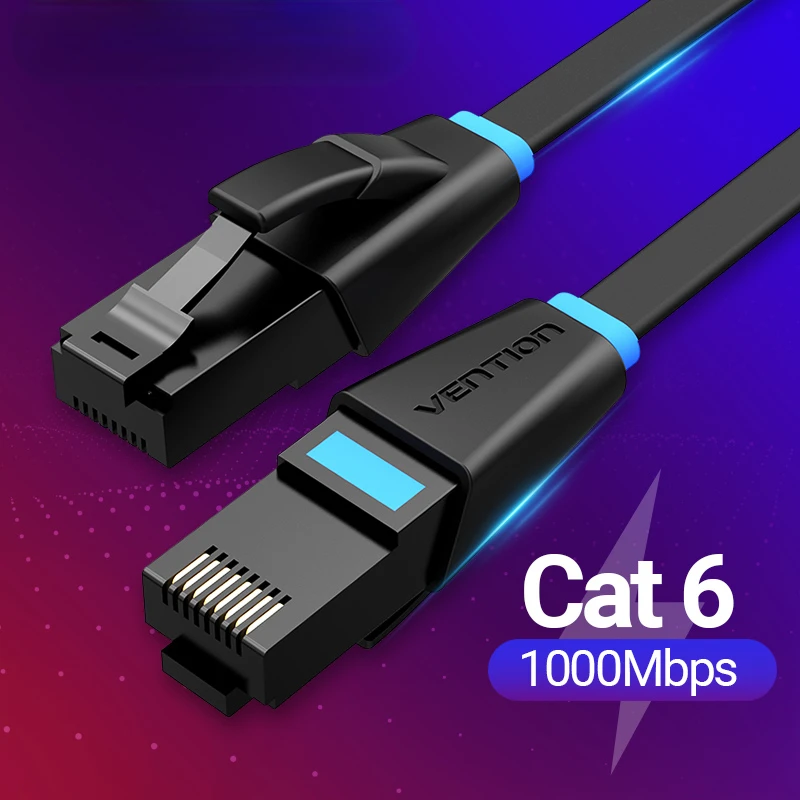 

2022For PS PC Internet Modem Router Cat 6 Cable Ethernet Vention Ethernet Cable Cat6 Lan Cable UTP RJ45 Network Patch Cable 10m