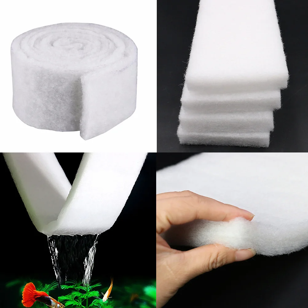 

Filter Aquarium Pad Sponge Fish Tank Tanksbiochemical Biological Fiber Media Pond Cotton Wool Intake Pre Accessories Pads