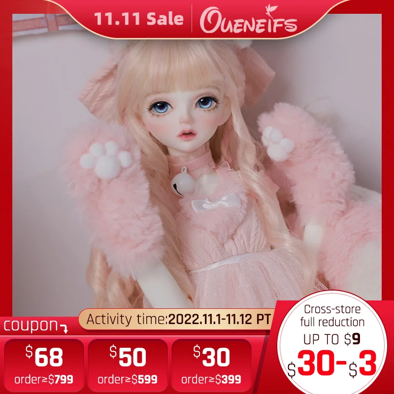Pаспродажа BJD кукла 1/4 Satani LM женские тела куклы розового цвета для девочки аниме резиновые игрушки для детей подарок для детей ShugaFairy