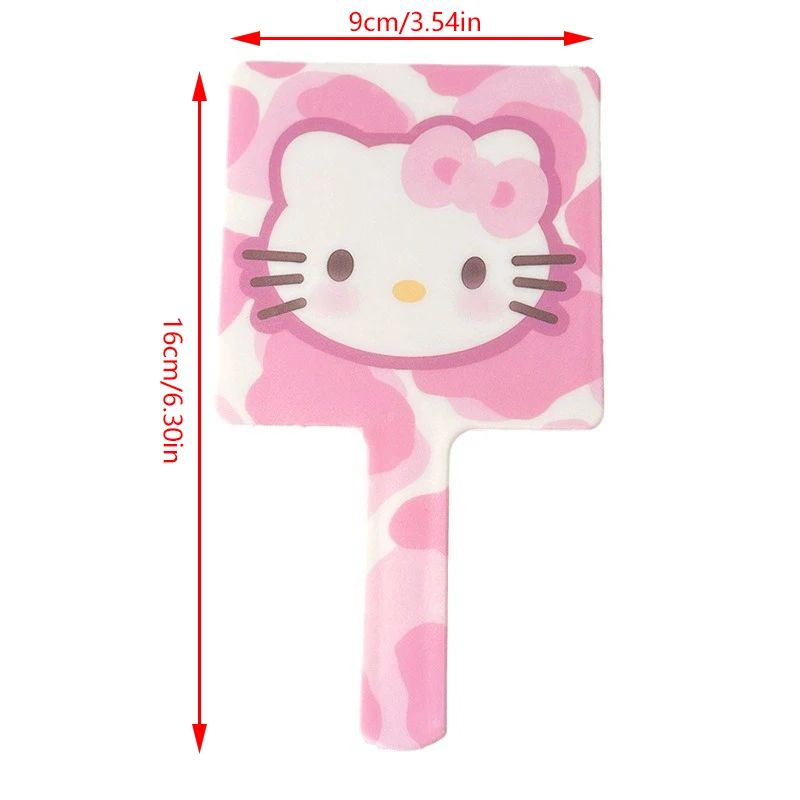 Портативное женское зеркало для макияжа с героями мультфильмов Sanrio милое