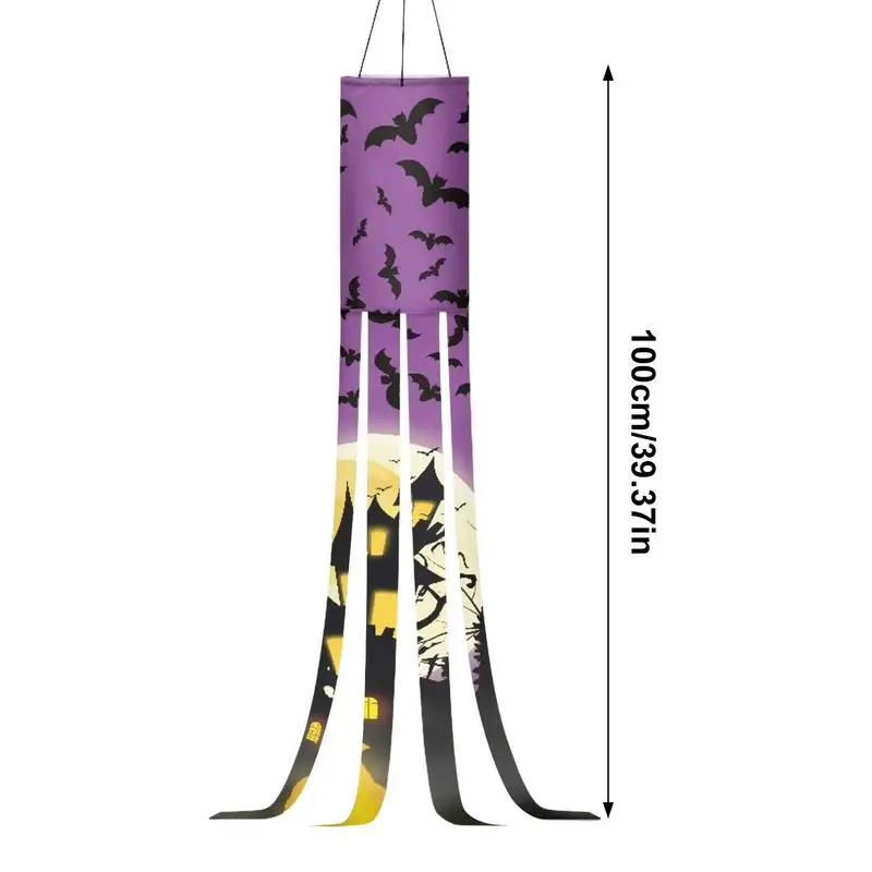 Флаг Windsock летающий призрак реквизит для вечеринки украшения 100 см/39 дюймов