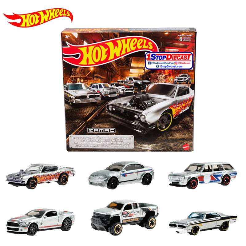 Оригинальные Популярные Колеса премиум-класса Ретро замак Коллекционная тема немецкая японская серия шесть упаковок автомобиль из сплава игрушка для мальчиков набор моделей