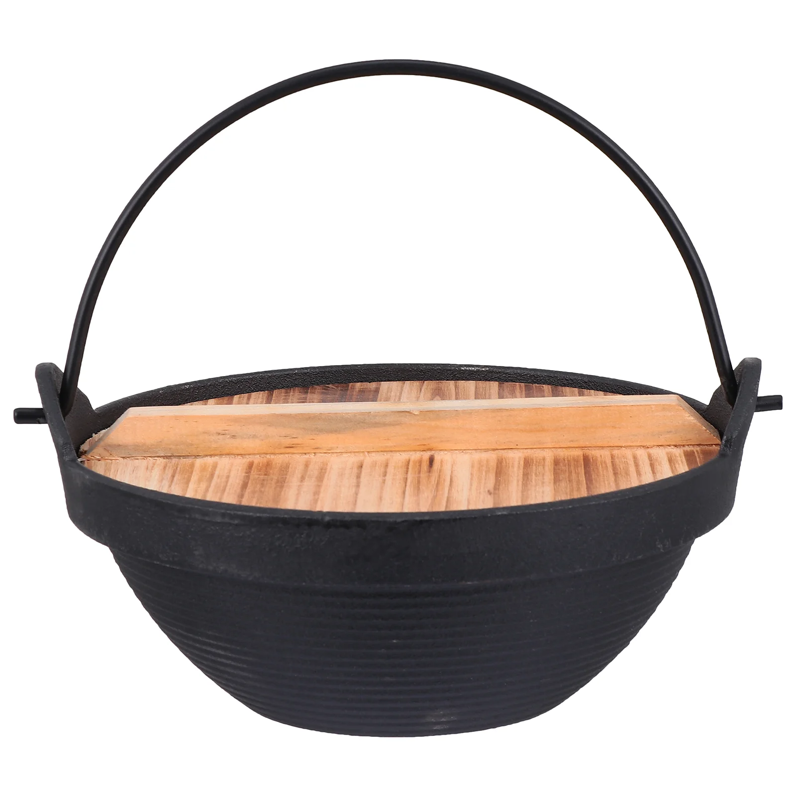 

Portable Cooking Stove Camping Pot Outdoor Cookware Frying Pan Japanese Cast Iron Cooker Campfire Shabu-shabu