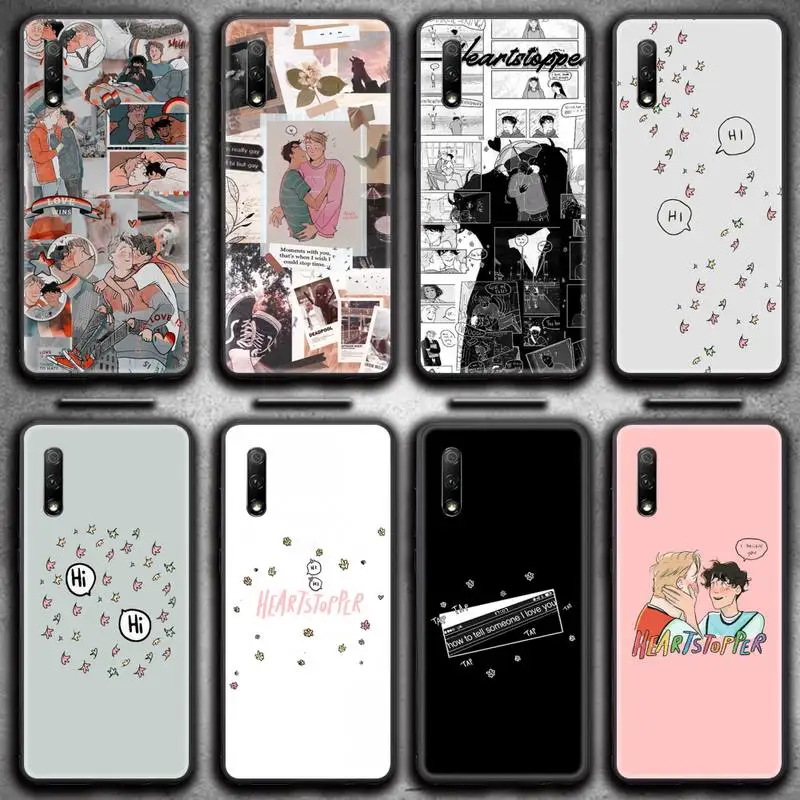

Heartstopper nick and charlie Phone Case for Huawei Honor 30 20 10 9 8 8x 8c v30 Lite view 7A pro