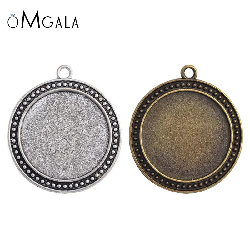 

Основа подвески в виде цветка, 10 шт., 30 мм, кабошон, камея, цинковый сплав, Пустые лотки для ожерелий, брелоков, фурнитура «сделай сам» для изго...