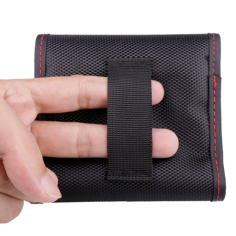 Складной чехол для фильтров объектива RISE(UK) с 3 карманами мягкий камеры 49 мм-77 мм