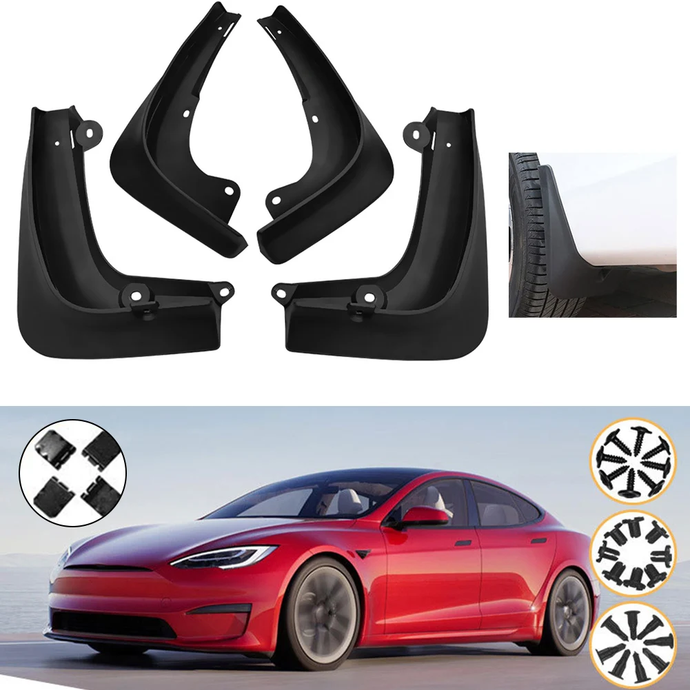

Брызговики из АБС-пластика для Tesla Model S 2014-2020, 1 шт.