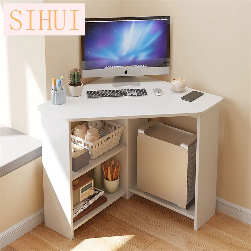 

Home Desktop Computer Desks Small Apartment Desk Triangle Study Desk Corner Computer Desk Home Living Room Bedroom Writing Desks