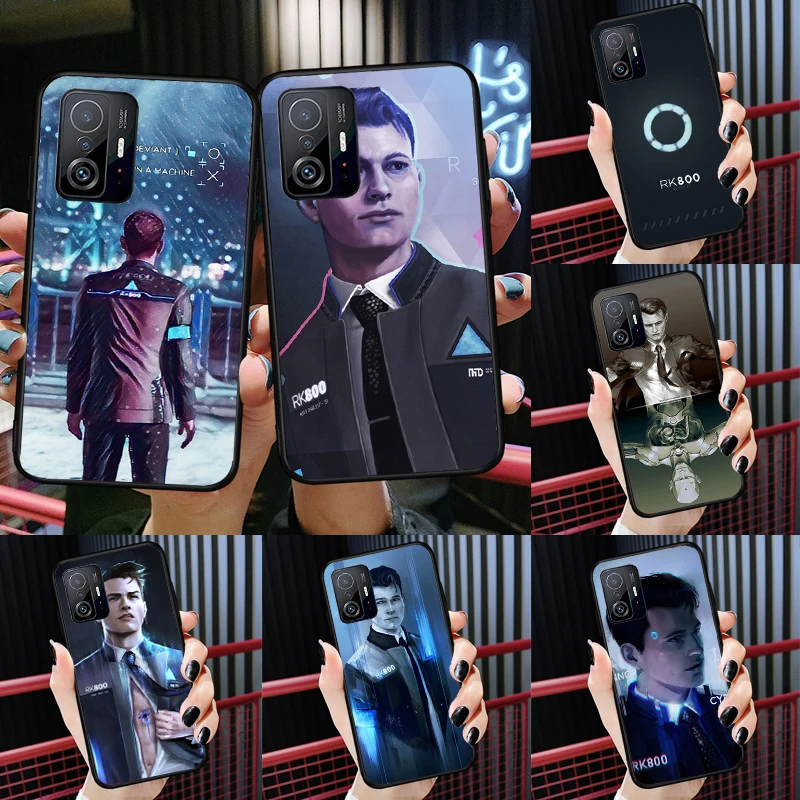 

Detroit Become Human Case For POCO X4 Pro X3 Pro GT F3 M3 M4 Pro Back Cover For Xiaomi Mi 11 Lite 11T Pro 12X
