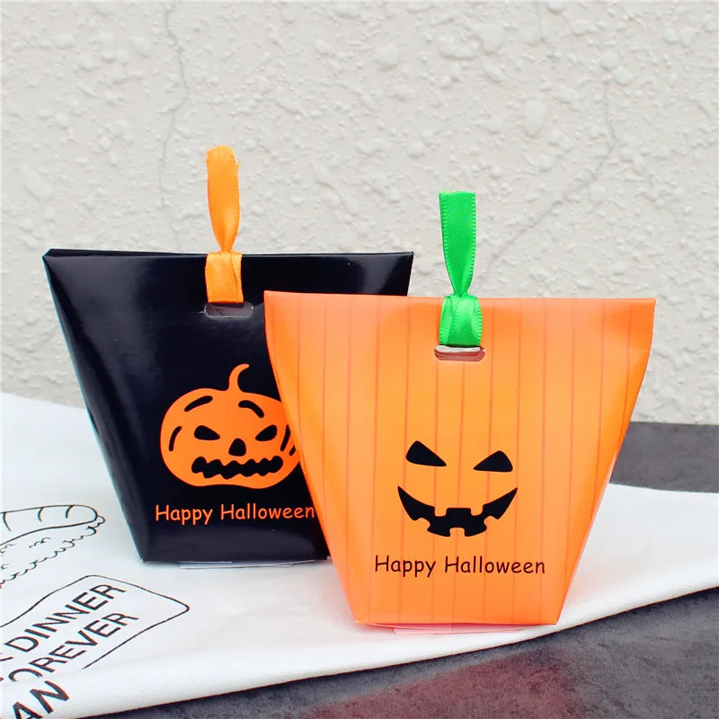 

Креативная коробка для конфет на Хэллоуин, складные бумажные подарочные коробки для детей, украшение для вечерние НКИ на Хэллоуин, пакеты д...