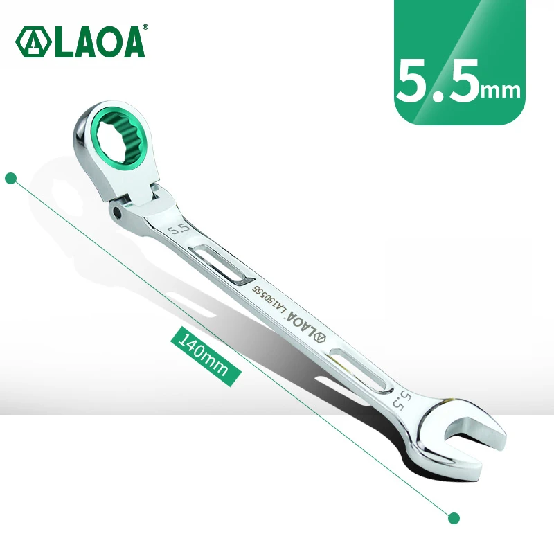 

LAOA Ключ с трещоткой хромованадиевая сталь