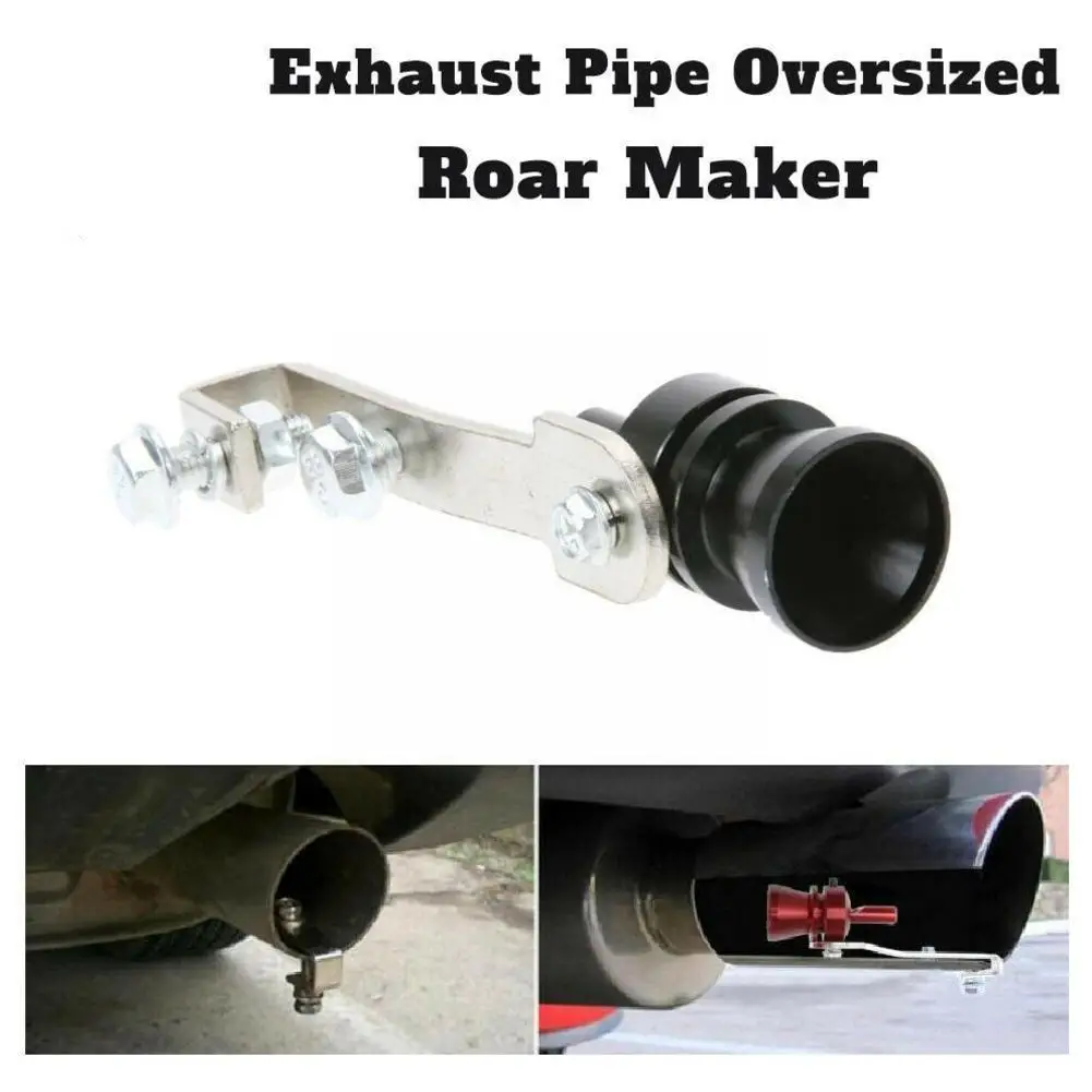 

Car Modified Turbo Whistle Exhaust Durable Pipe Sounder Accessories Imitation Universal Exhaust Whistle Turbo Imitator Auto Z3s6