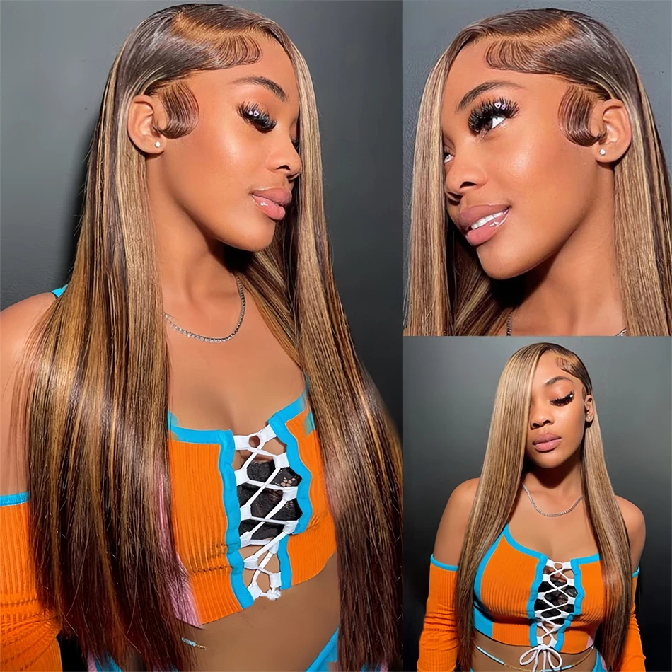 Бразильский парик 200 плотность 30 32 дюйма 13x6 Hd на сетке фронтальный 100% натуральные