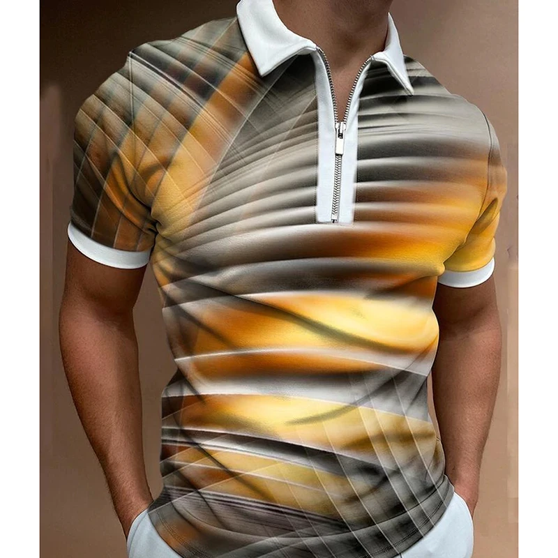 

Badassdude Men's Casual Printing Men‘s Short Sleeve Tee Polo Shirt Blouse Tops
