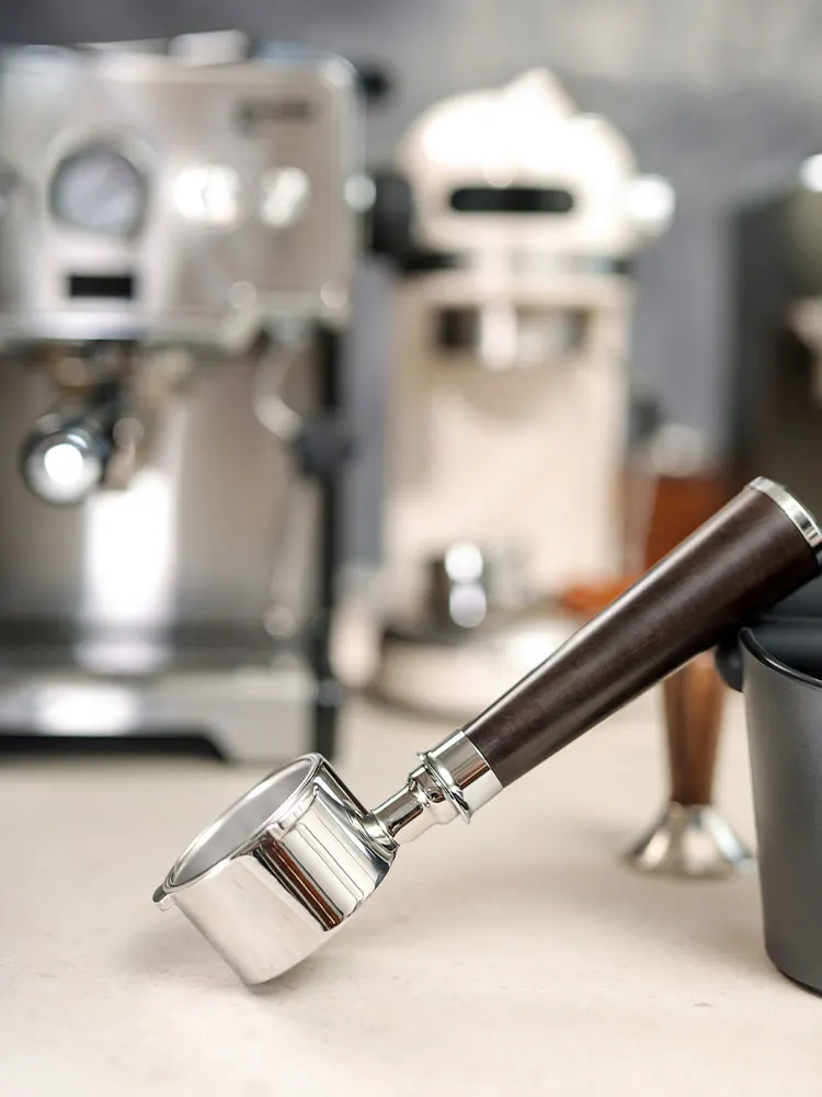 51 мм бездненный кофейный портативный фильтр с 2 чашками корзина для кофемашины