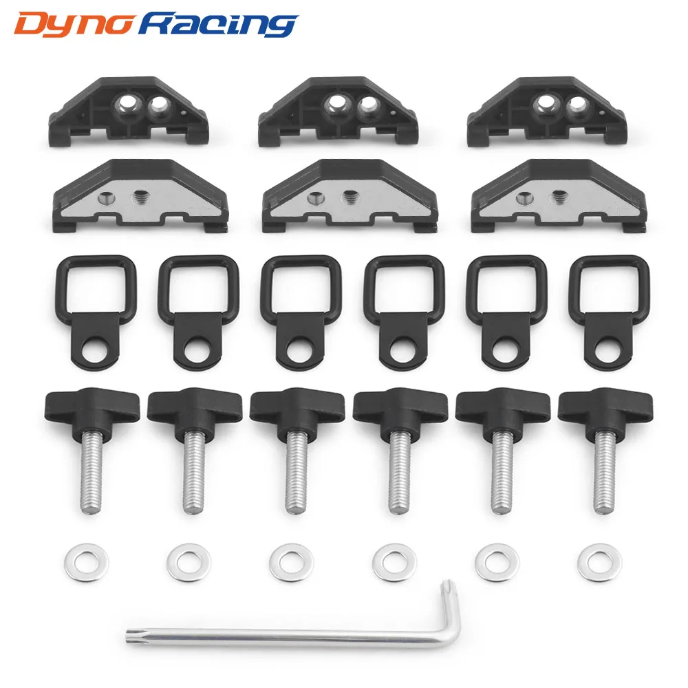 

Жесткая Верхняя деталь с зажимом и быстросъемной крепежной застежкой винты гайки и D кольцевые анкеры для Jeep Wrangler JK 07-18