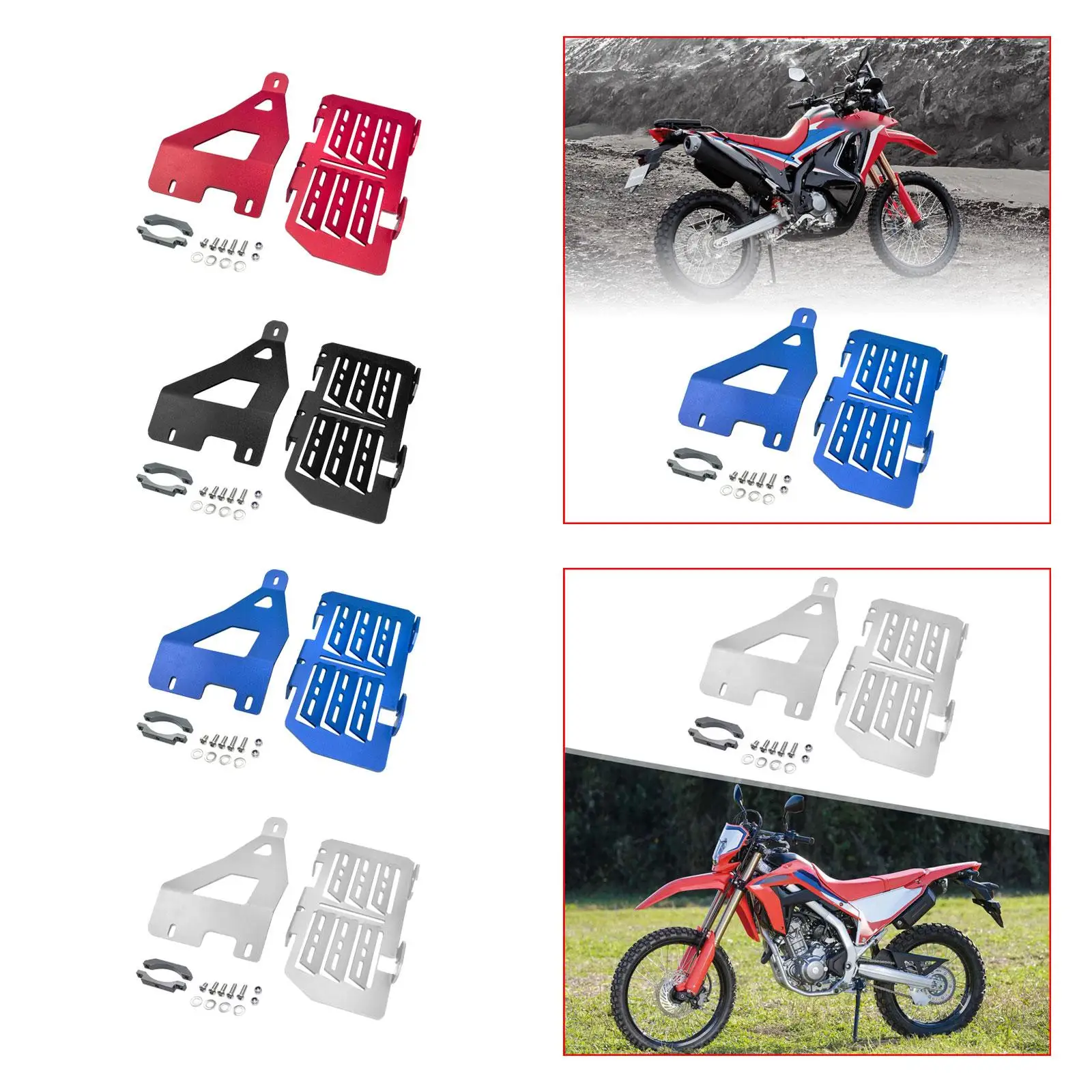 Решетка радиатора мотоцикла решетка резервуара для воды защитная простая