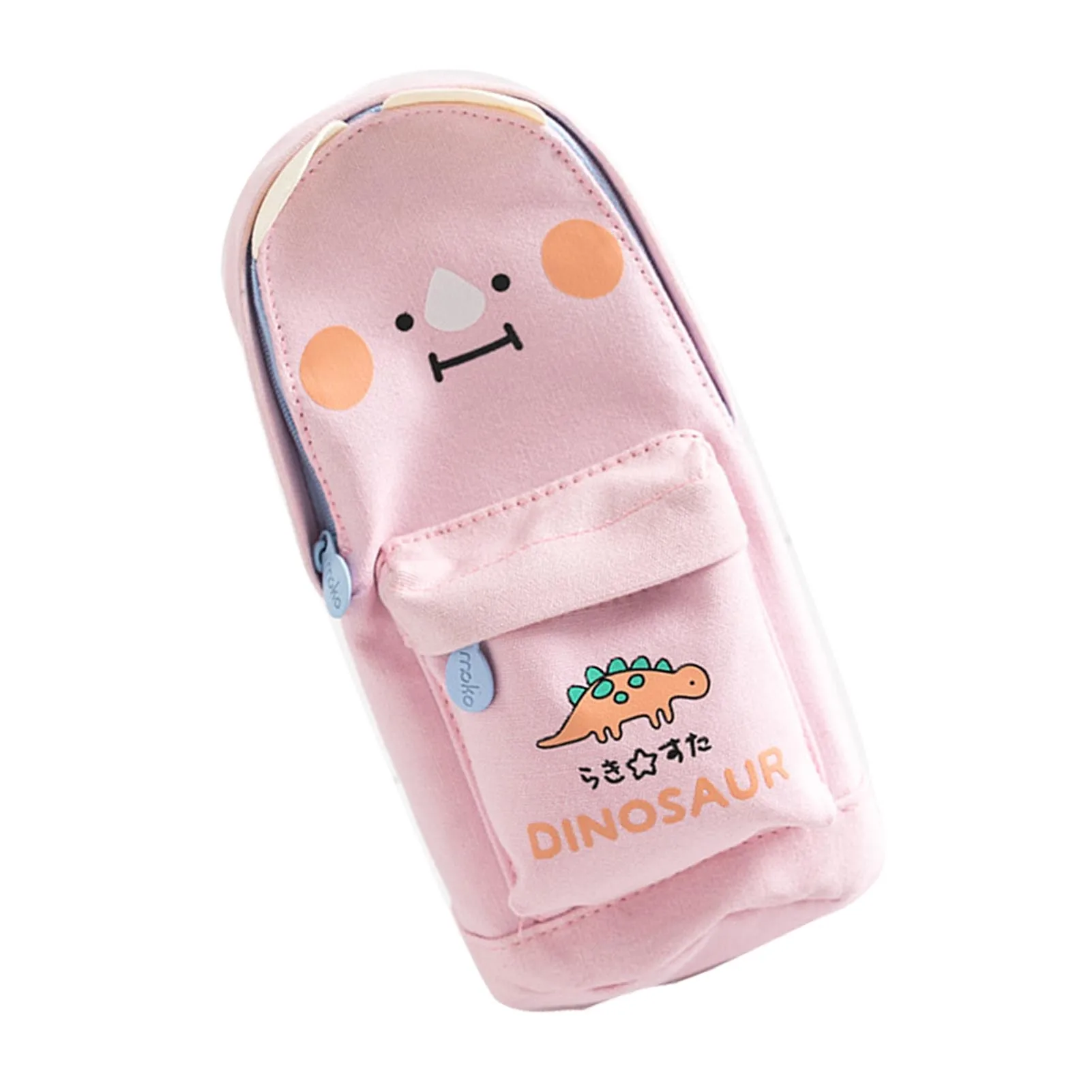 

Cartoon Pencil Pouch Cartoon Canvas Pencil Pouch Large Capacity Creative Stationery Bag With Zipper Portable Pen Holder For