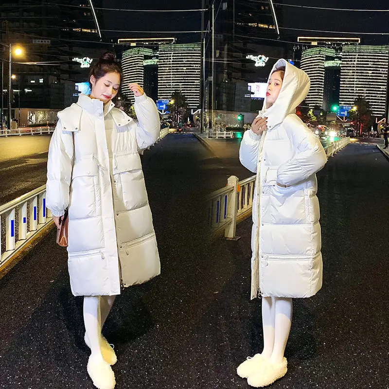 New Oversize Winter Women's Jackets Parkas Super Hot Hooded Cotton Jacket Bread Coat High-quality Brand Free Shipping